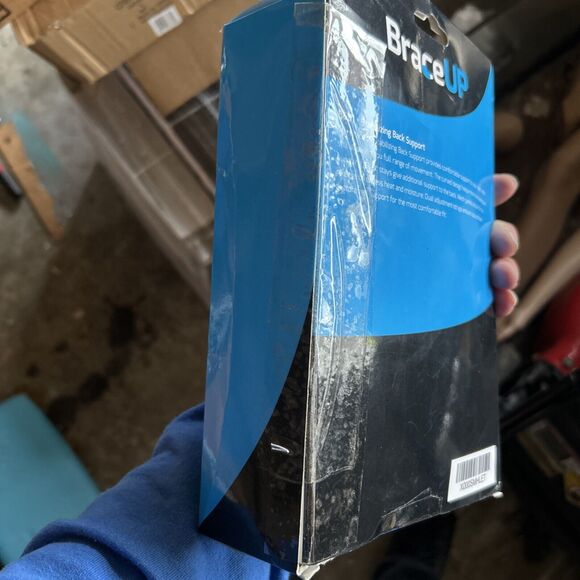 BraceUP Stabilize Adjustable Lumbar Lower Back Brace and Support Belt - L/XL - Picture 6 of 9